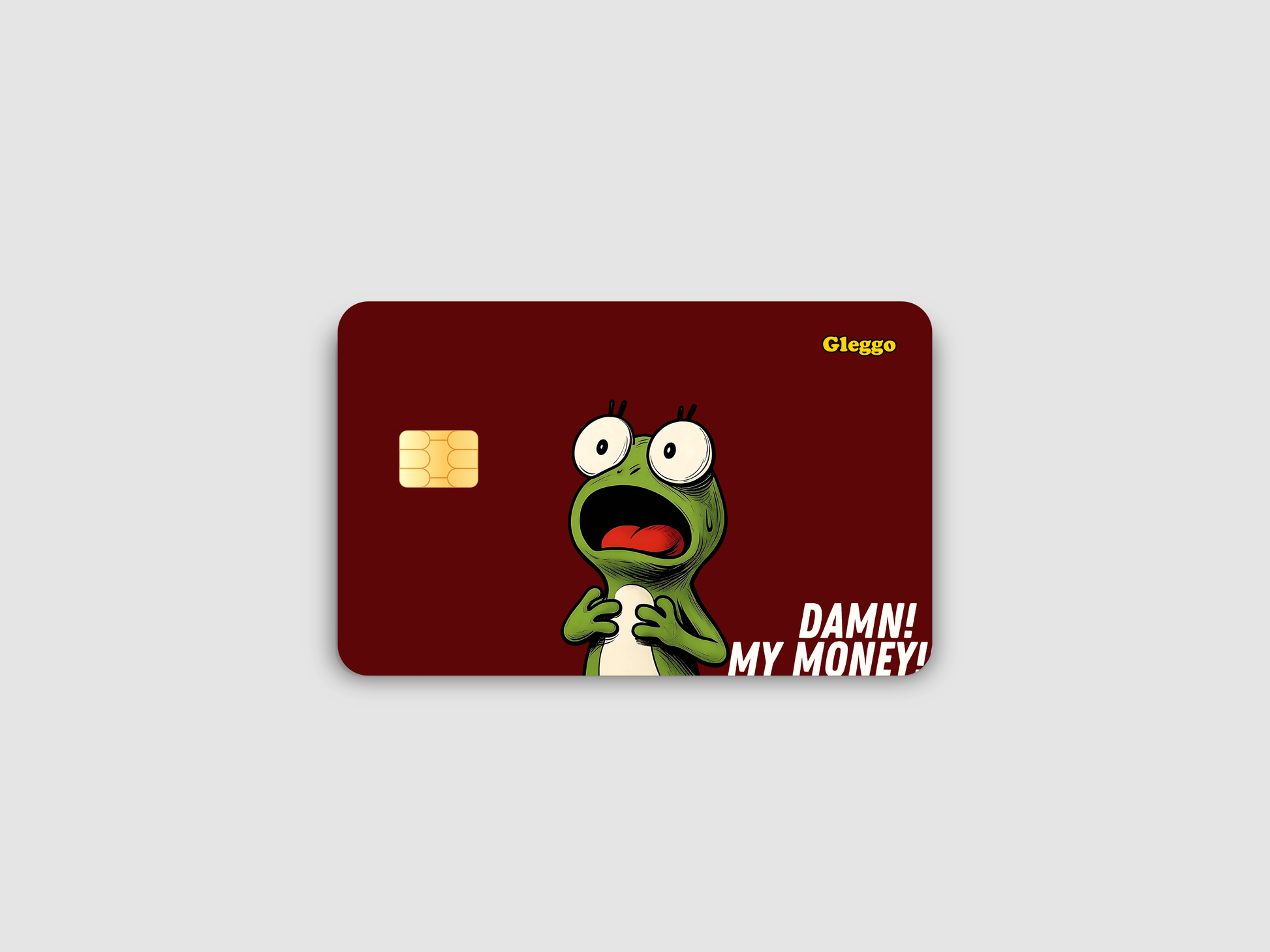 Damn! My Money! – Gleggo Meme Card Skin
