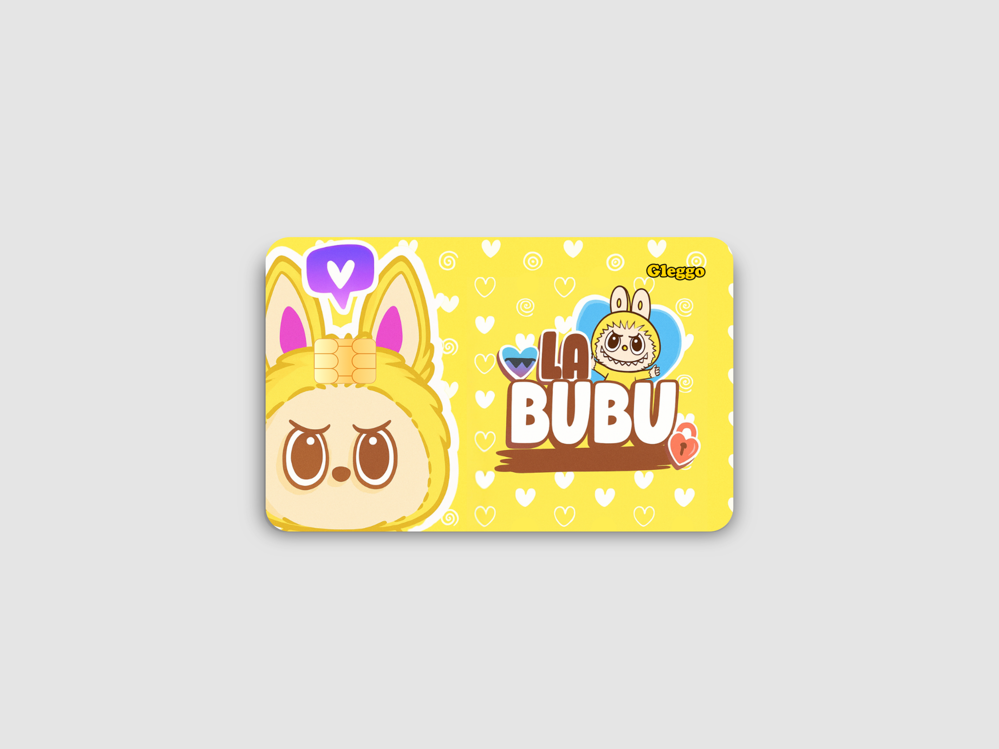 La Bubu Card Skin | Yellow