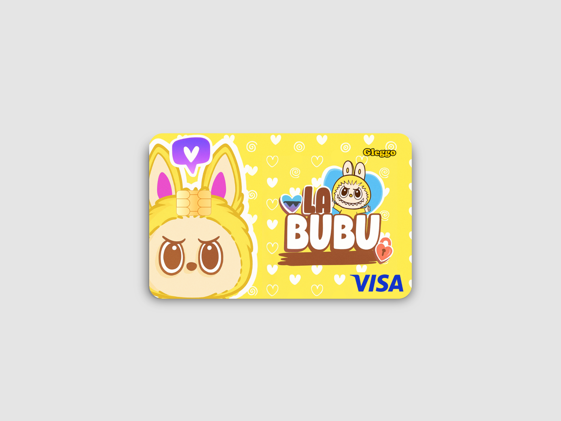 La Bubu Card Skin | Yellow