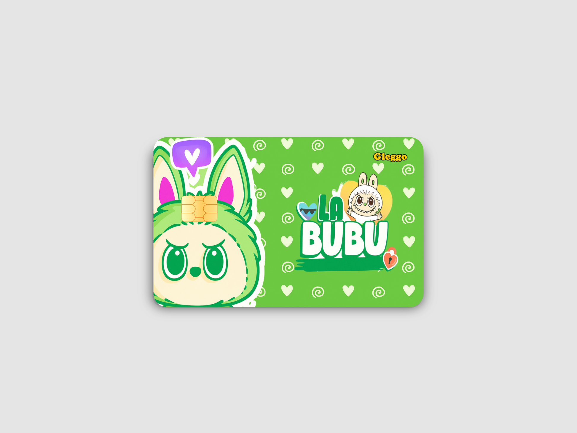 La Bubu Card Skin | Green