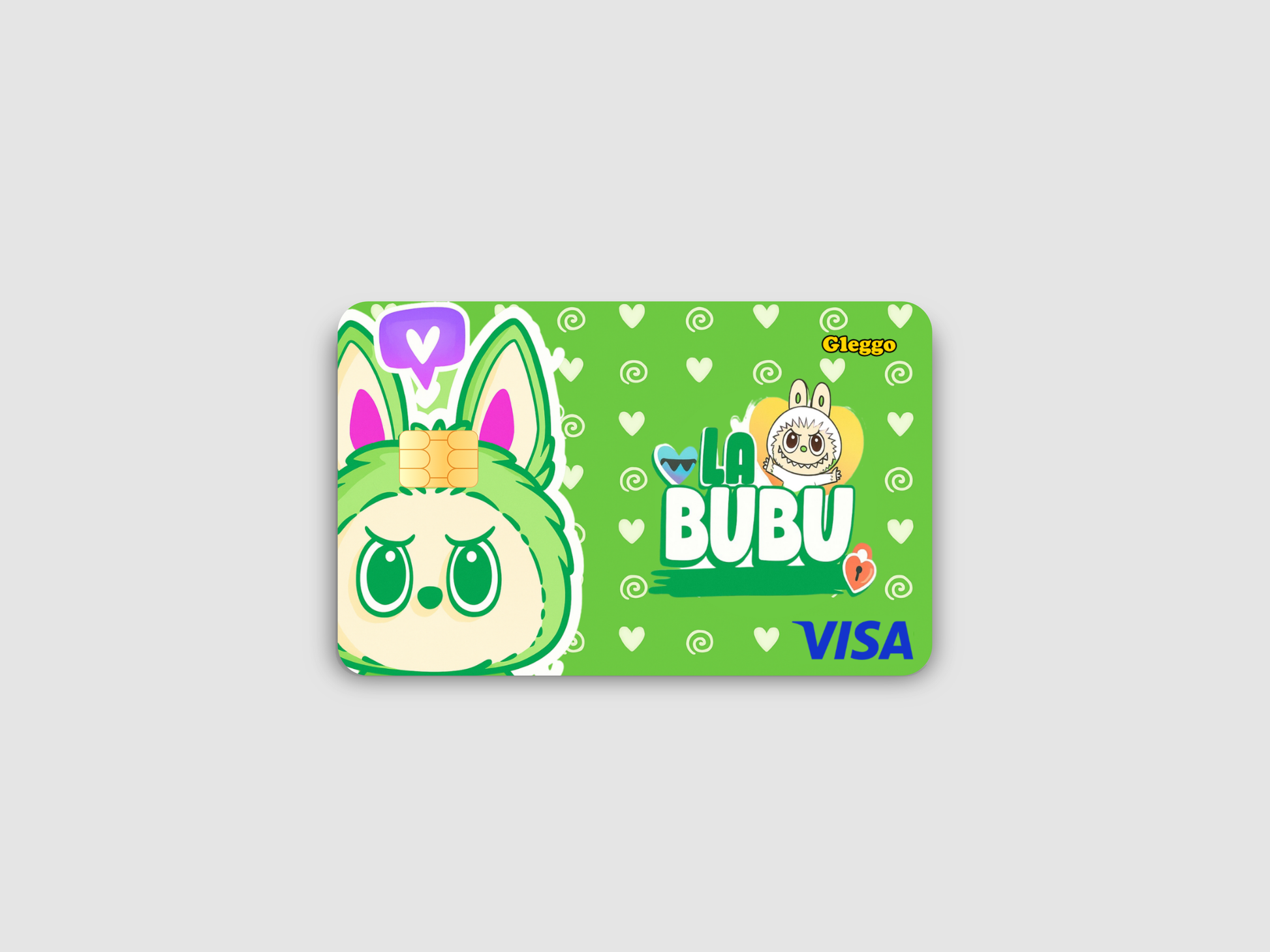 La Bubu Card Skin | Green