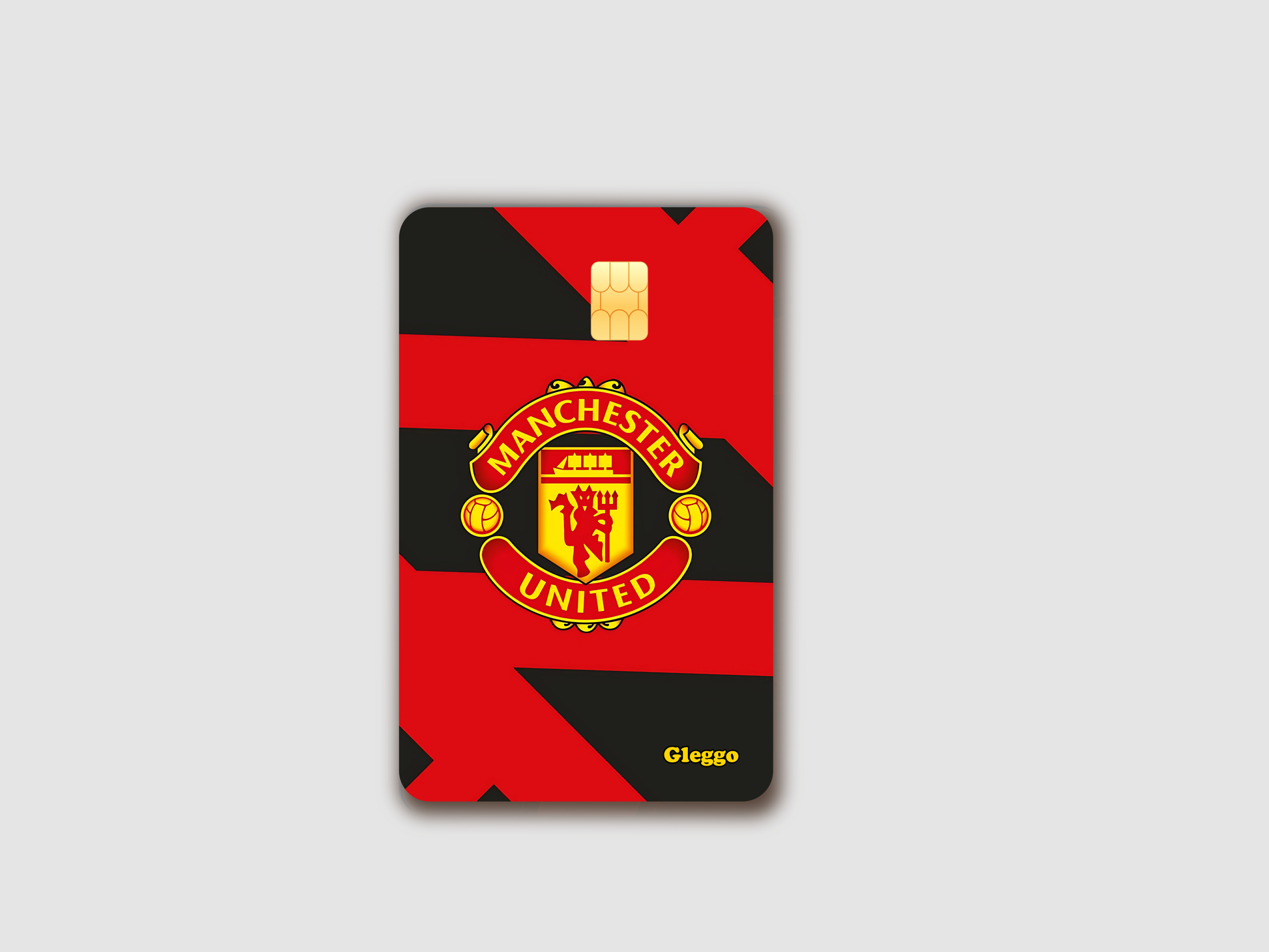 Manchester United Banner Card Skin | Gleggo