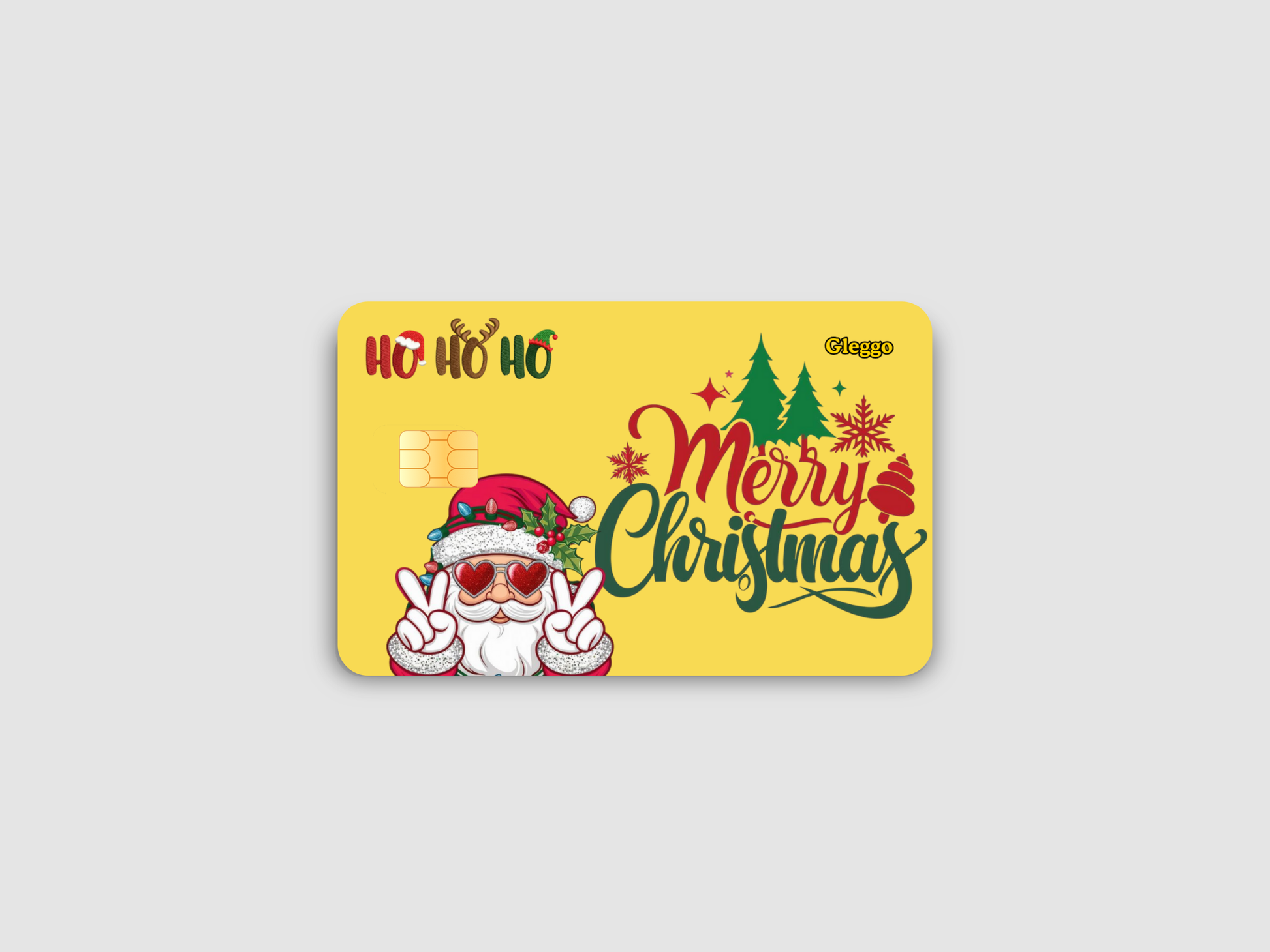 Merry Christmas Debit Card Skin – Limited Festive Edition