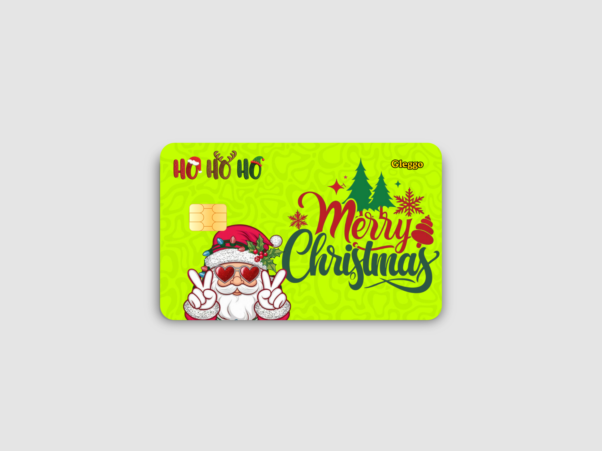 Merry Christmas Debit Card Skin – Limited Festive Edition